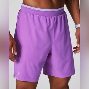 Fabletics The 7” Fundamental Short II Lined Cosmic Shower Size 3X Phone Holder